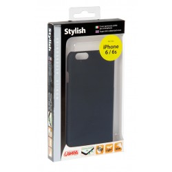 Stylish cover gommata sottile - Apple iPhone 6 / 6s - nero