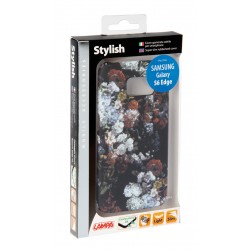 Stylish cover gommata sottile - Samsung Galaxy S6 Edge - Flowers