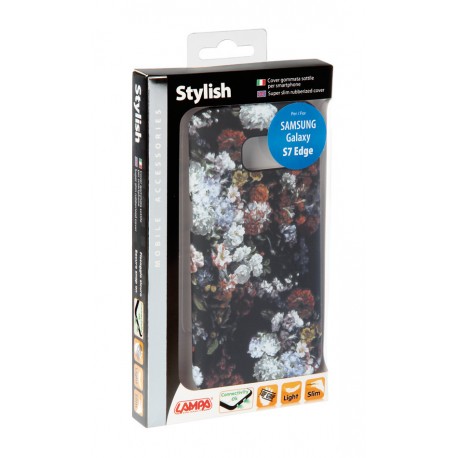 Stylish cover gommata sottile - Samsung Galaxy S7 Edge - Flowers