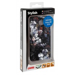 Stylish cover gommata sottile - Samsung Galaxy A3 2016 - Flowers