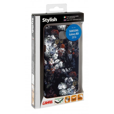 Stylish cover gommata sottile - Samsung Galaxy A5 2016 - Flowers