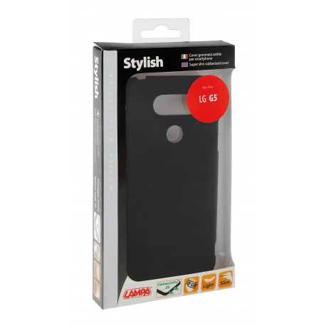 Stylish cover gommata sottile - Lg G5 - nero