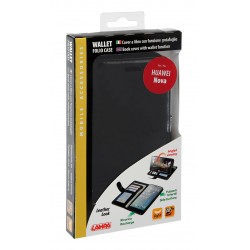 Wallet Folio Case cover a libro - Huawei Nova - nero