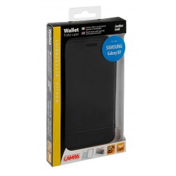 Wallet Folio Case cover a libro - Samsung Galaxy S7 - nero