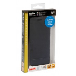 Wallet Folio Case cover a libro - Samsung Galaxy S7 Edge - nero