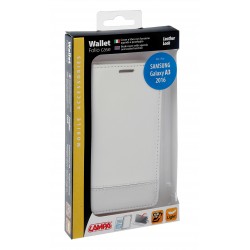 Wallet Folio Case cover a libro - Samsung Galaxy A3 2016 - bianco