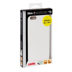 Skin cover in similpelle - Apple iPhone 6 Plus / 6s Plus - bianco