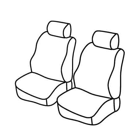 Set coprisedili Superior su misura per auto nocciola