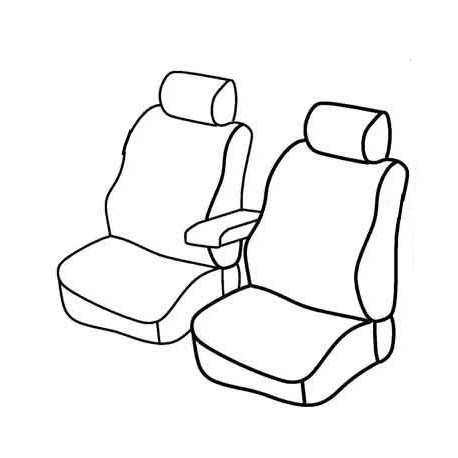 Set coprisedili Superior su misura per auto beige