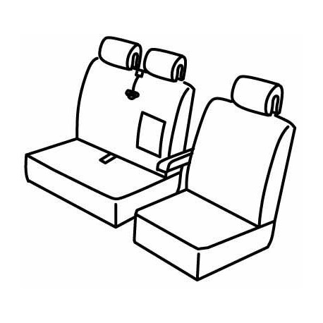 Set coprisedili Superior su misura per auto beige