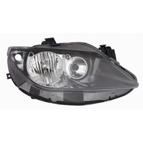 Faro proiettore H7 + H7 parabola nera doppia parabola passeggero - dx