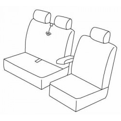 Set coprisedili Superior su misura per auto nocciola