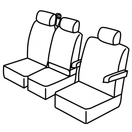 Set coprisedili Superior beige