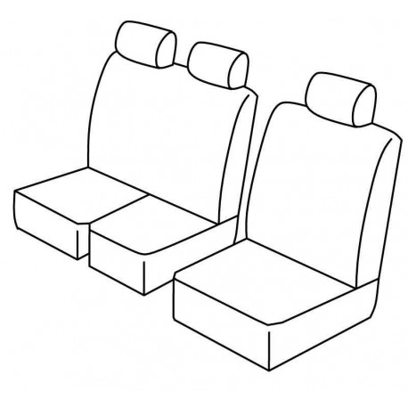 Set coprisedili Superior su misura per auto beige