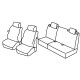 Set coprisedili Superior su misura per auto beige