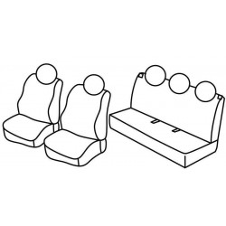 Set coprisedili Superior beige