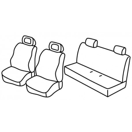 Set coprisedili Superior beige