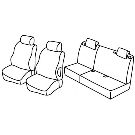 Set coprisedili Superior beige