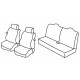 Set coprisedili Superior su misura per auto beige
