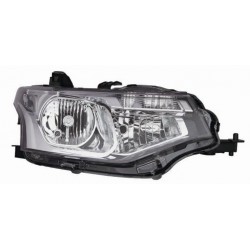 Faro proiettore H7 + HB3 parabola nera passeggero - dx