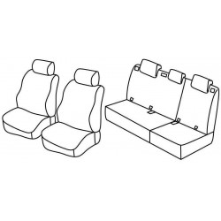 Set coprisedili Superior su misura per auto beige