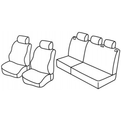 Set coprisedili Superior su misura per auto beige