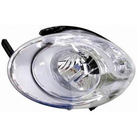 Faro proiettore H7 con motorino inferiore guida - sx