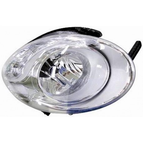 Faro proiettore H7 con motorino inferiore passeggero - dx