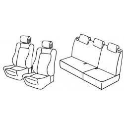 Set coprisedili Superior su misura per auto beige