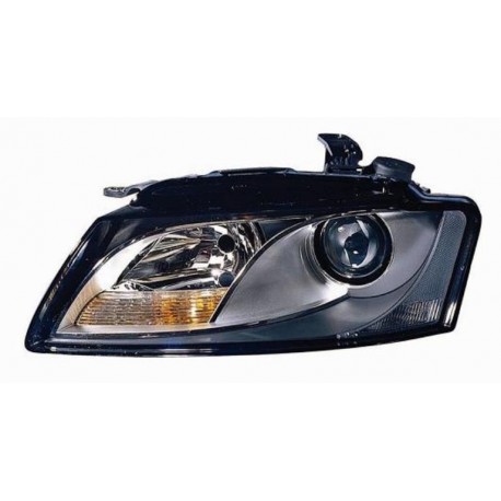 Faro proiettore H7 con motorino parabola nera versione Valeo passeggero - dx