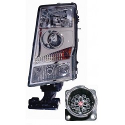 Faro proiettore H7 connettore ovale guida sx