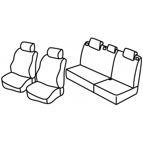 Set coprisedili Superior beige