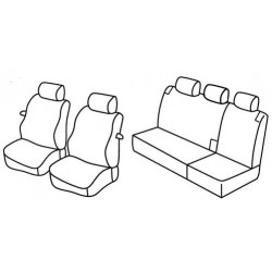 Set coprisedili Superior su misura per auto beige