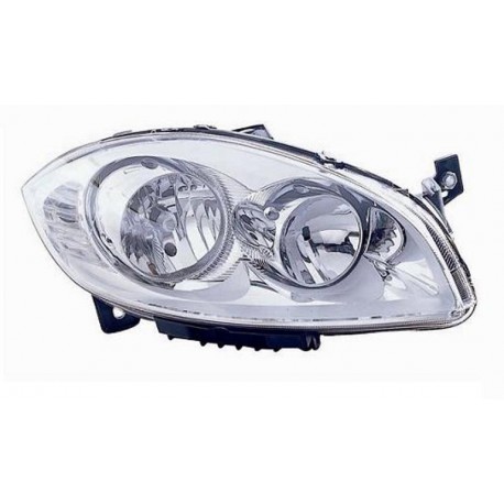 Faro proiettore H7-H1 con motorino guida - sx