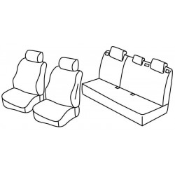 Set coprisedili Superior beige