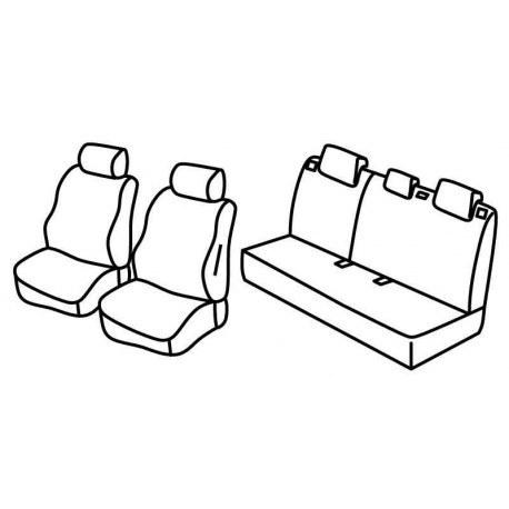 Set coprisedili Superior beige