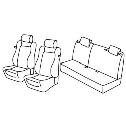 Set coprisedili Superior beige