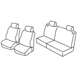 Set coprisedili Superior su misura per auto beige