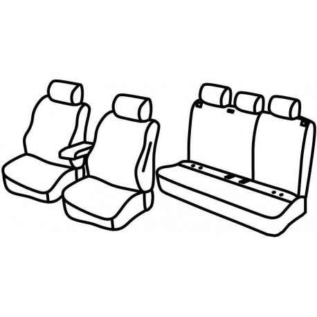 Set coprisedili Superior beige