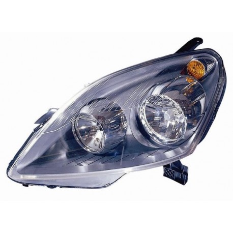 Faro proiettore H7-H1 guida - sx