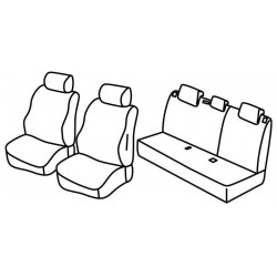 Set coprisedili Superior beige