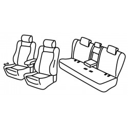 Set coprisedili Superior beige