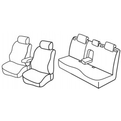 Set coprisedili Superior su misura per auto beige
