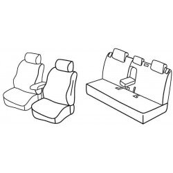 Set coprisedili Superior su misura per auto beige