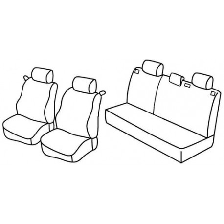 Set coprisedili Superior su misura per auto beige