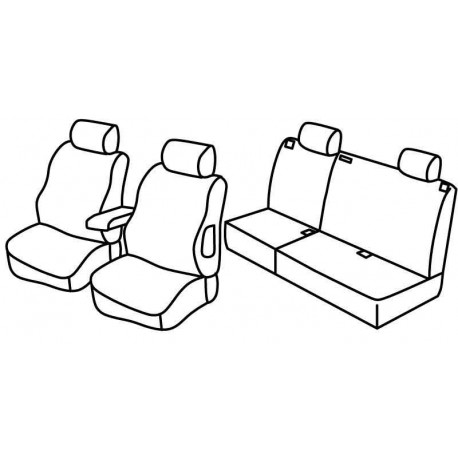 Set coprisedili Superior beige