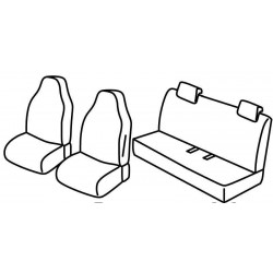 Set coprisedili Superior beige