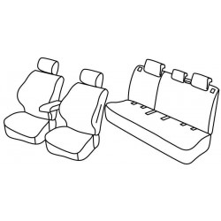 Set coprisedili Superior beige