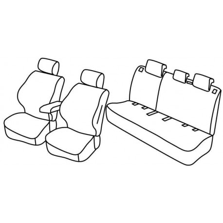 Set coprisedili Superior beige