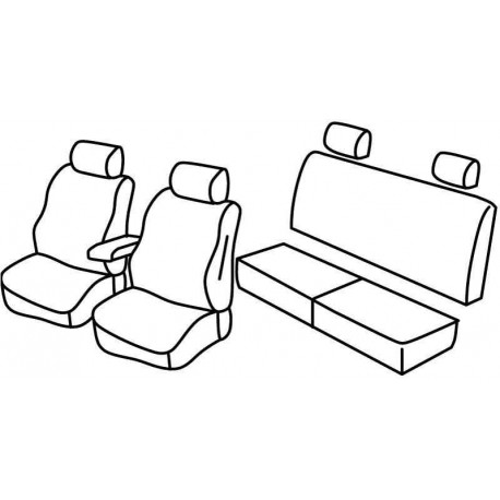 Set coprisedili Superior beige